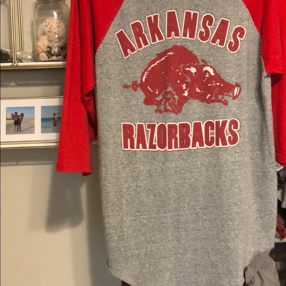 Arkansas Razorback Baseball Tee - Picture 4 of 4